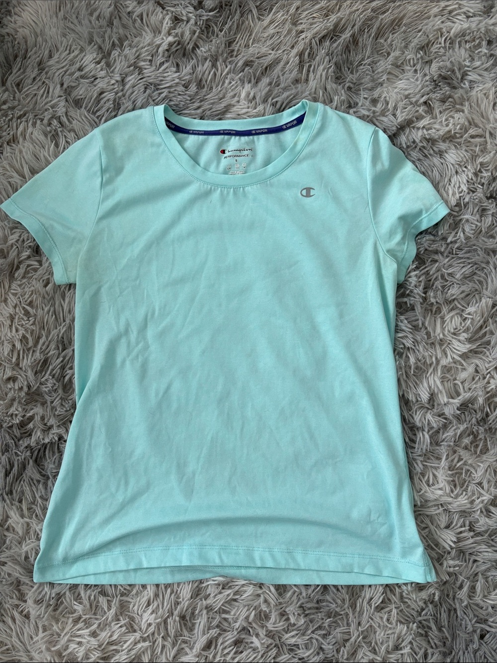 Champion Light Mint Green Crewneck Tee